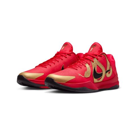 NIKE 耐吉 Kobe 5 Protro Year of the Mamba 蛇年限定 大學紅 曼巴之年 紅金 籃球鞋 運動鞋 男鞋 HF5182-600