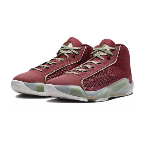 Nike Air Jordan XXXVIII PF龍年限定 籃球鞋 暗紅 透氣 輕盈 運動鞋 男鞋 FQ8896-600