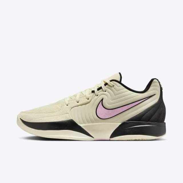 NIKE 耐吉 Nike JA 2 EP FD7327-100 男 籃球鞋 運動鞋 實戰 緩震 莫蘭特 粉勾 香草色