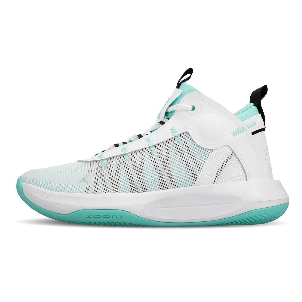 NIKE 耐吉 籃球鞋 Jordan Jumpman 2020 PF 男鞋 白 蒂芬妮綠 緩衝 運動鞋 BQ3448-103