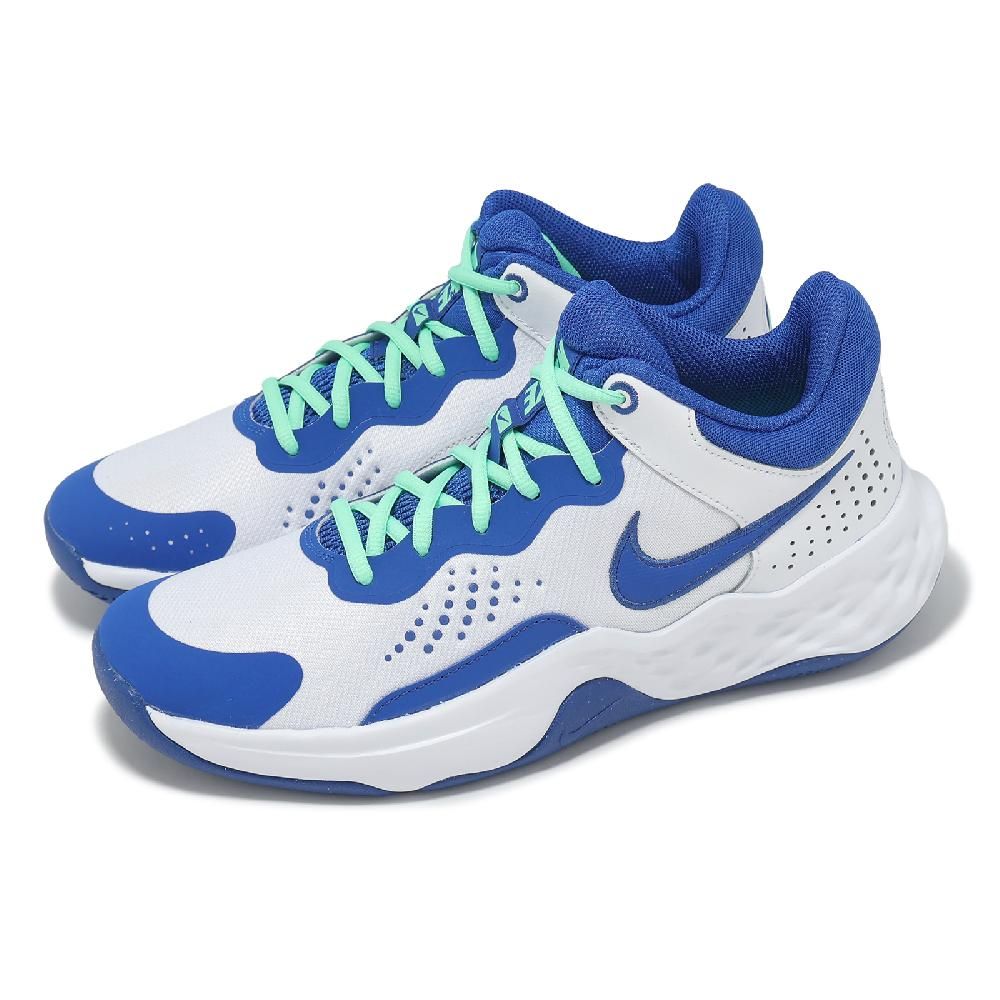 NIKE 耐吉 籃球鞋 Fly.By Mid 3 男鞋 白 藍 緩衝 中筒 運動鞋 DD9311-102