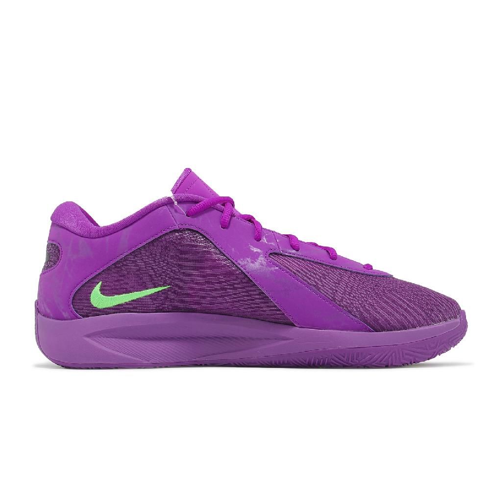 NIKE 耐吉 籃球鞋 Giannis Freak 6 EP 男鞋 桃紅 綠 字母哥 氣墊 希臘怪物 FJ7807-500