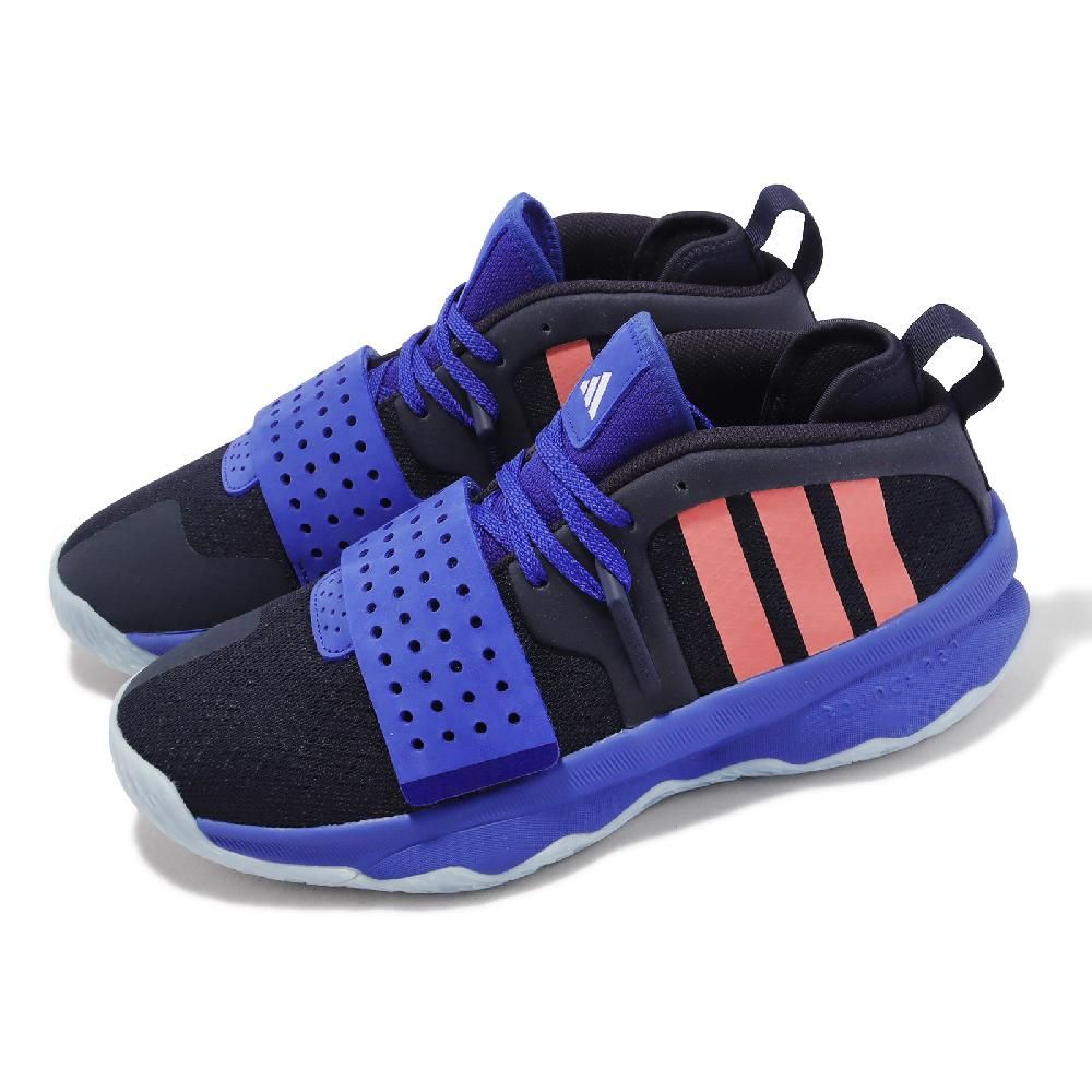 adidas 愛迪達 籃球鞋 Dame 8 EXTPLY 男鞋 深藍 珊瑚粉 Lillard 里拉德 IG8085