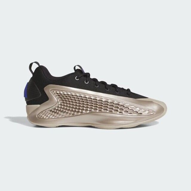 adidas 愛迪達 Adidas Anthony Edwards 1 Low JQ6133 男 籃球鞋 運動鞋 緩震 包覆 香檳金 黑