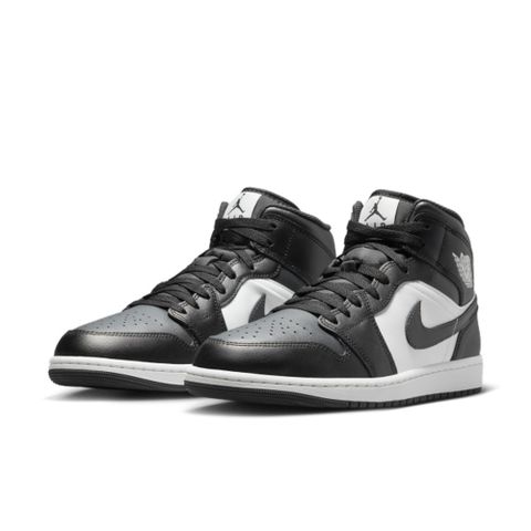 【NIKE】AIR JORDAN 1 MID 男 籃球鞋 黑白-DQ8426010