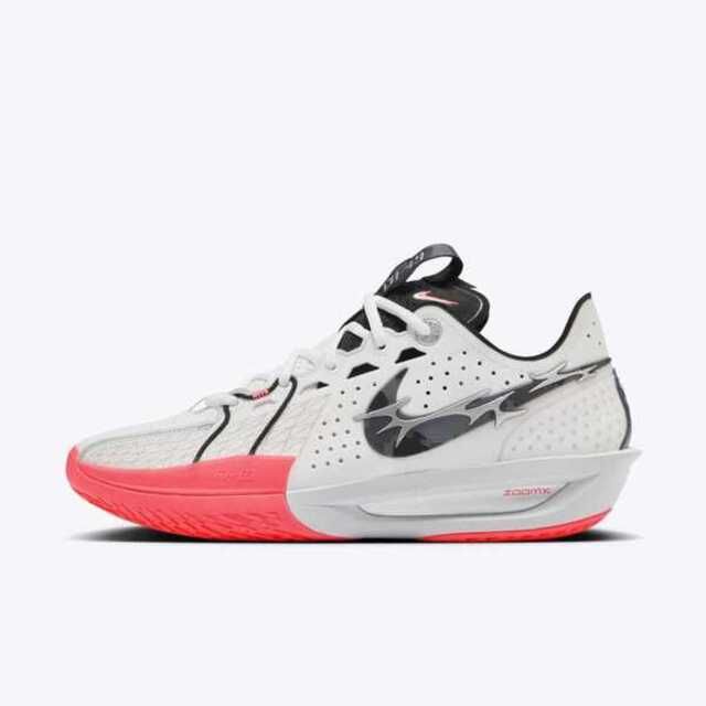 NIKE 耐吉 Nike G.T. Cut 3 EP [HQ3454-190] 男女 籃球鞋 運動 實戰 球鞋 權力遊戲 白 螢光粉橘