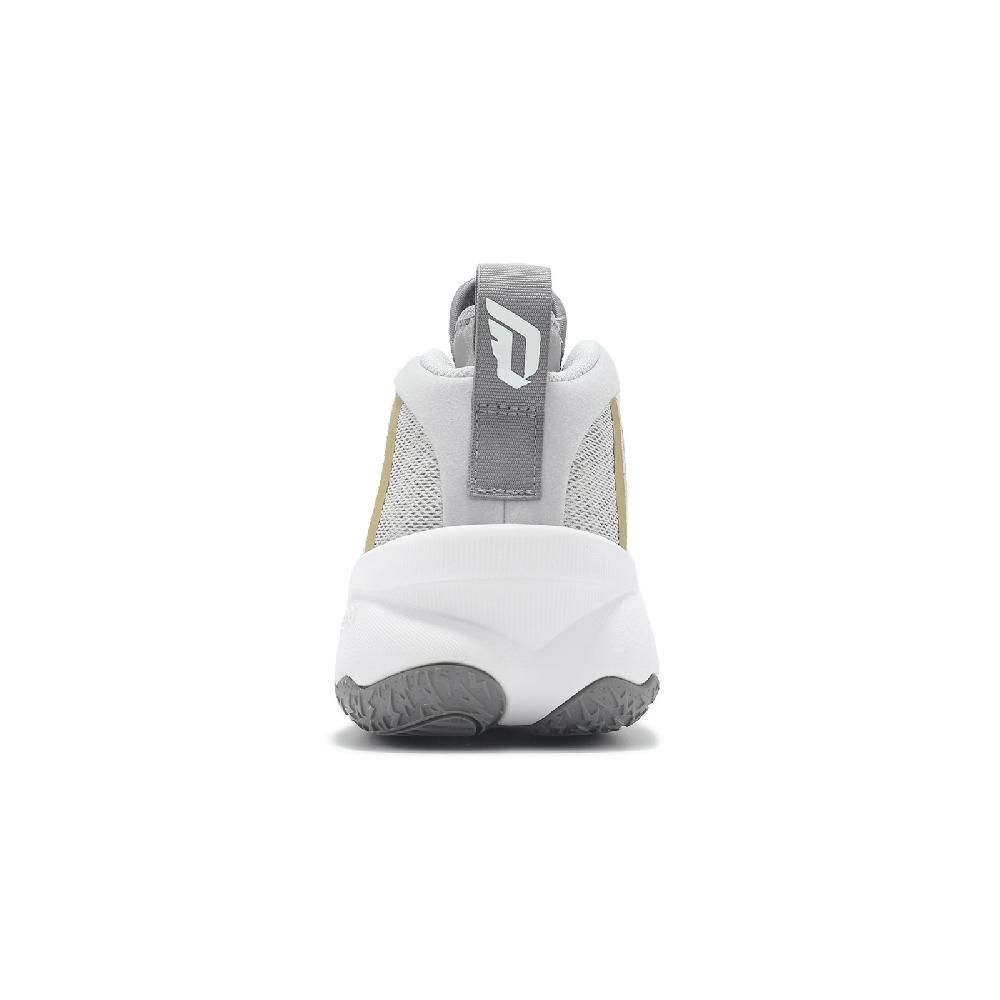 adidas 愛迪達 籃球鞋 DAME 8 EXTPLY 男鞋 灰 黃 緩衝 魔鬼氈 里拉德 運動鞋 IG8086