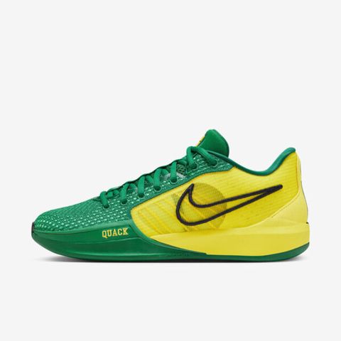 NIKE 耐吉 Nike Sabrina 1 EP [FQ3389-300] 男女 籃球鞋 運動 訓練 莎賓娜 球鞋 耐磨 緩震 綠黃