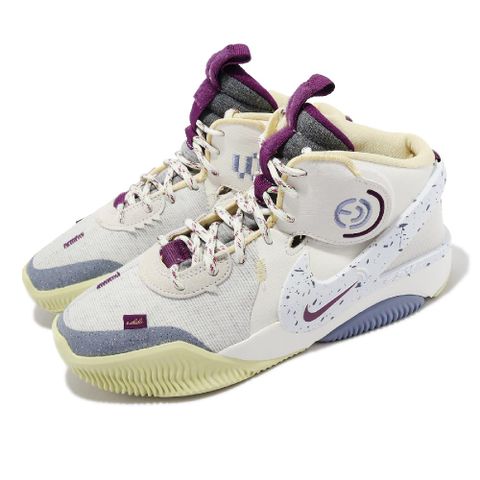 NIKE 耐吉 籃球鞋 Air Deldon EP 男鞋 灰 白 藍 簽名鞋 魔鬼氈 運動鞋 氣墊 支撐 DV5578-002