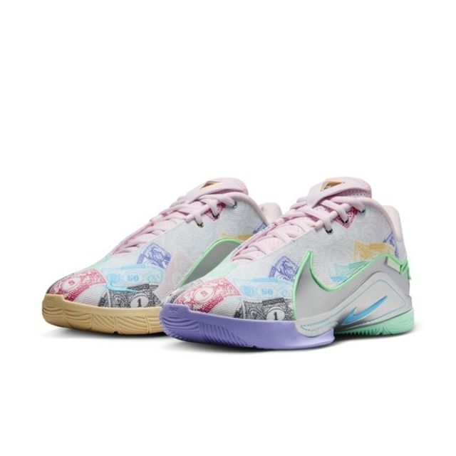 NIKE 耐吉 Nike LeBron XXII QS EP [FZ1098-100] 男 籃球鞋 大富翁聯名 地產大亨 LBJ 白彩