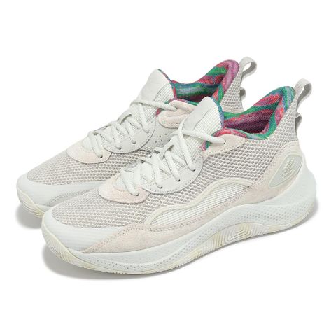 Under Armour 安德瑪 籃球鞋 Curry 3Z 24 SDE 男鞋 米白 中筒 緩衝 抓地 咖哩 子系列 運動鞋 UA 3028191114