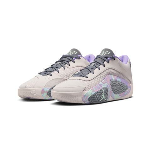 NIKE 耐吉 Nike Jordan Tatum 2 PF 籃球鞋 灰粉 實戰 戶外 包覆 運動鞋 休閒鞋 男鞋 FZ2203-600