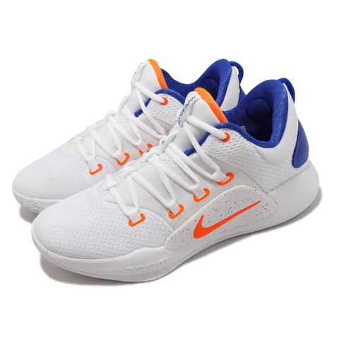 NIKE 耐吉 籃球鞋 HyperDunk X Low EP 男鞋 白 藍橘 耐磨 包覆 低筒 運動鞋 FB7163-181