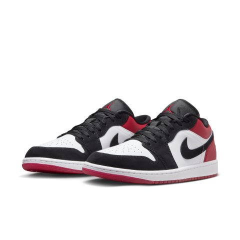 【NIKE】AIR JORDAN 1 LOW SE 男鞋 籃球鞋 黑 白 紅 喬丹-IB8971106