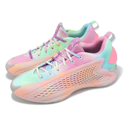 籃球鞋 A.E. 1 Low 男鞋 3SSB Tie-Dye 棉花糖配色 低筒 愛迪達 JR3915