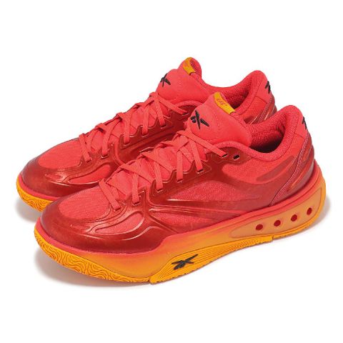 Reebok 籃球鞋 Engine A 男鞋 紅 橘 緩衝 支撐 抓地 運動鞋 100218465