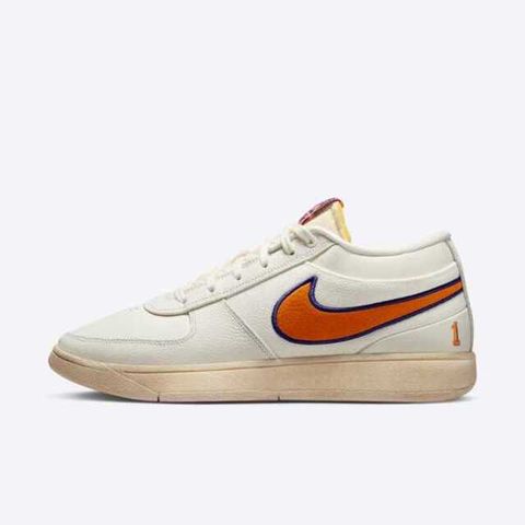 NIKE 耐吉 Nike Book 1 EP FJ4250-106 男 籃球鞋 運動鞋 緩震 實戰 太陽隊配 仿舊 奶油白 橘