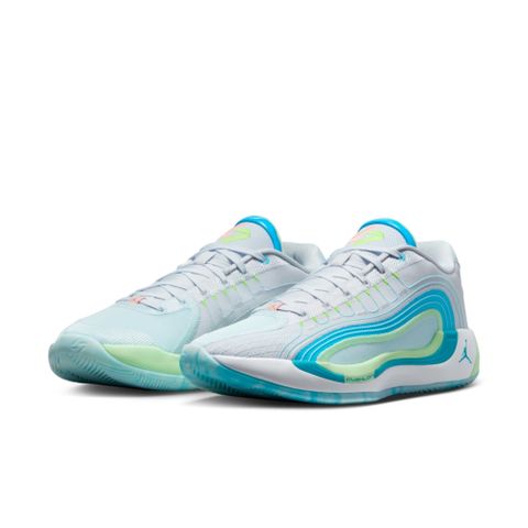 【NIKE】JORDAN LUKA 4 PF 男鞋 籃球鞋 灰藍色-HF0824002