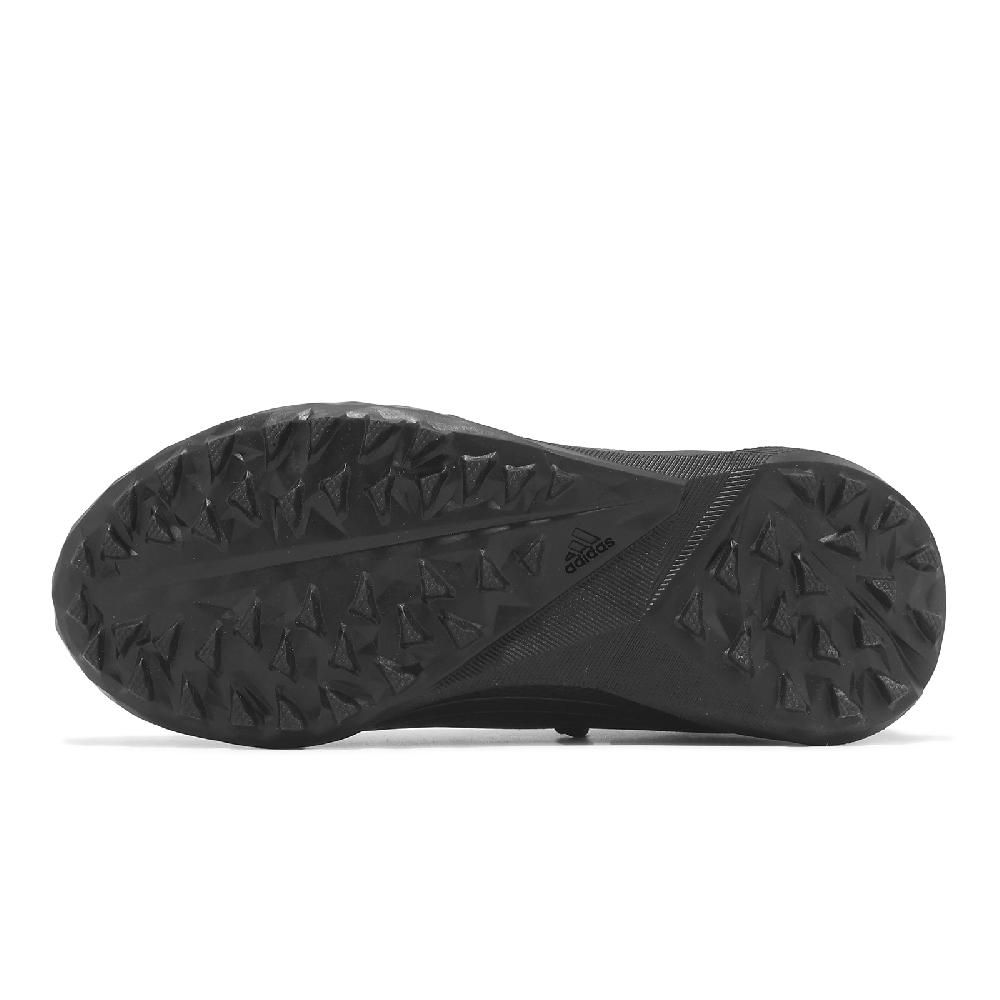 adidas 愛迪達 足球鞋 Predator Edge.3 TF J 中童 黑白 小朋友 人造草皮 運動鞋 GZ2895