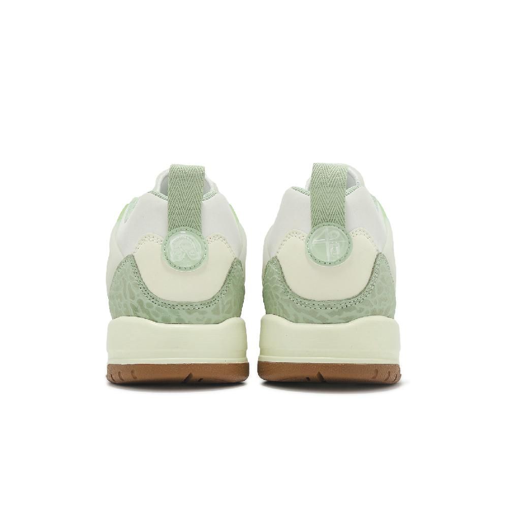 NIKE 耐吉 休閒鞋 Jordan Spizike Low GS 大童 女鞋 米白 哈密瓜綠 爆裂紋 HQ1194-131