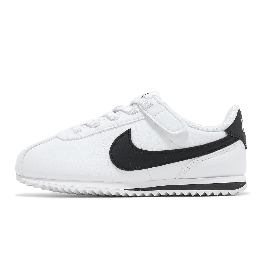 NIKE 耐吉 童鞋 Cortez Easyon PS 白 黑 中童 小朋友 阿甘鞋 休閒鞋 親子鞋 DM0951-108