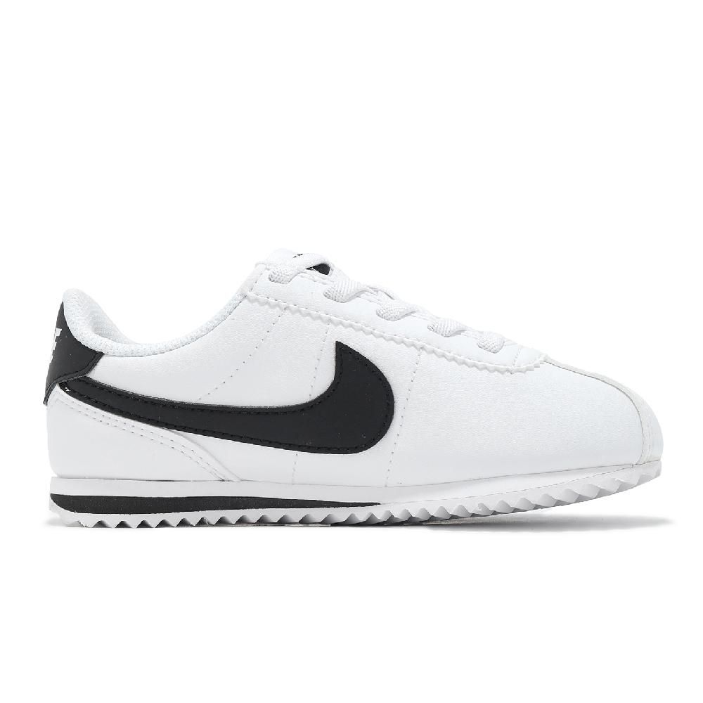 NIKE 耐吉 童鞋 Cortez Easyon PS 白 黑 中童 小朋友 阿甘鞋 休閒鞋 親子鞋 DM0951-108