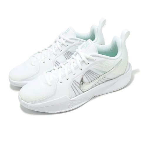 NIKE 耐吉 籃球鞋 Sabrina 2 GS 大童 女鞋 白 銀 White Noise 莎賓娜 FQ7376-100