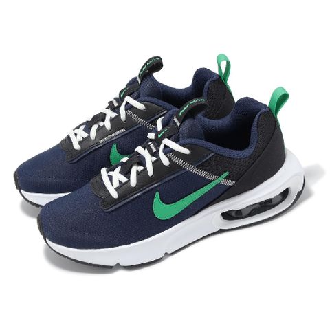 NIKE 耐吉 休閒鞋 Air Max Intrlk Lite GS 大童 女鞋 藍 綠 氣墊 緩震 透氣 運動鞋 DH9393-402