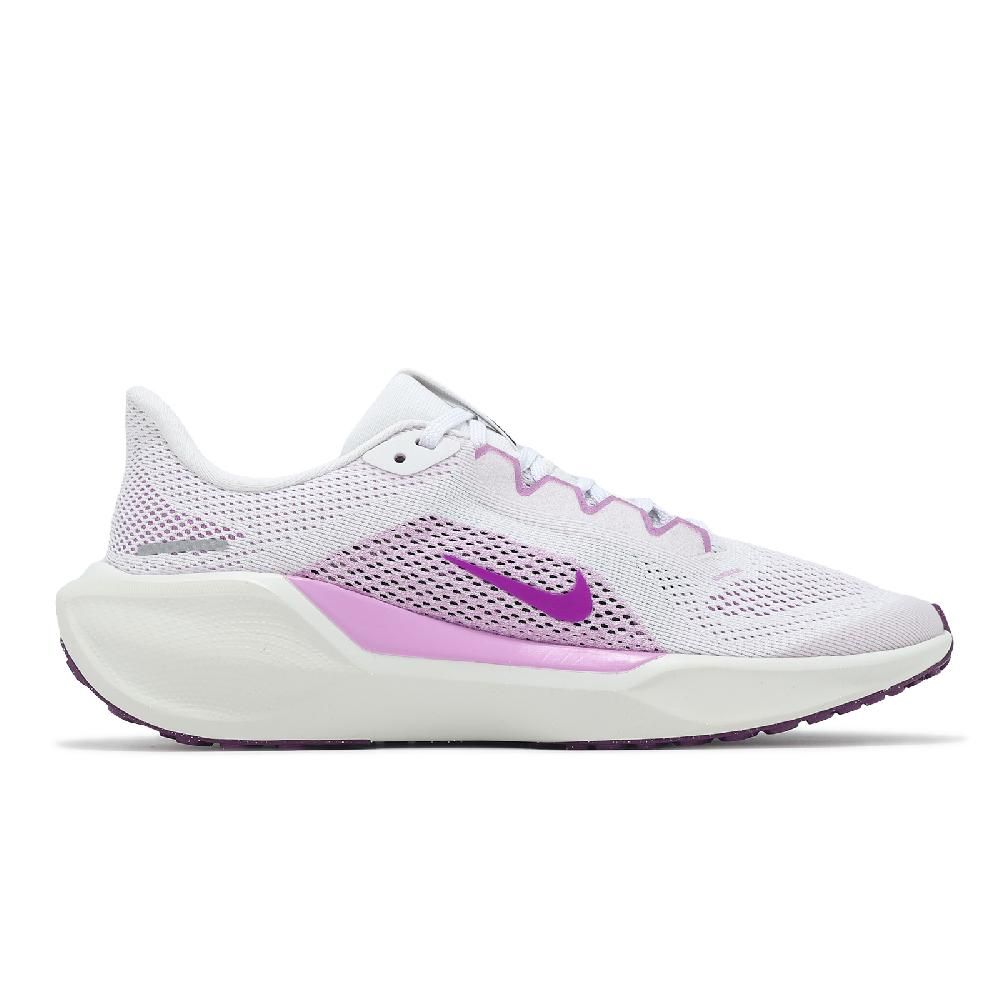 NIKE 耐吉 慢跑鞋 Air Zoom Pegasus 41 GS 大童 女鞋 白 桃紅 小飛馬 運動鞋 FN5041-104