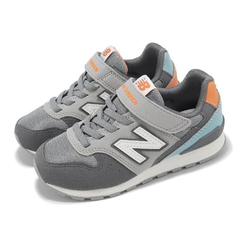 New Balance 紐巴倫 休閒鞋 996 大童 中童鞋 寬楦 城堡灰 銅色 小朋友 魔鬼氈 拼接 NB YV996PB3-W