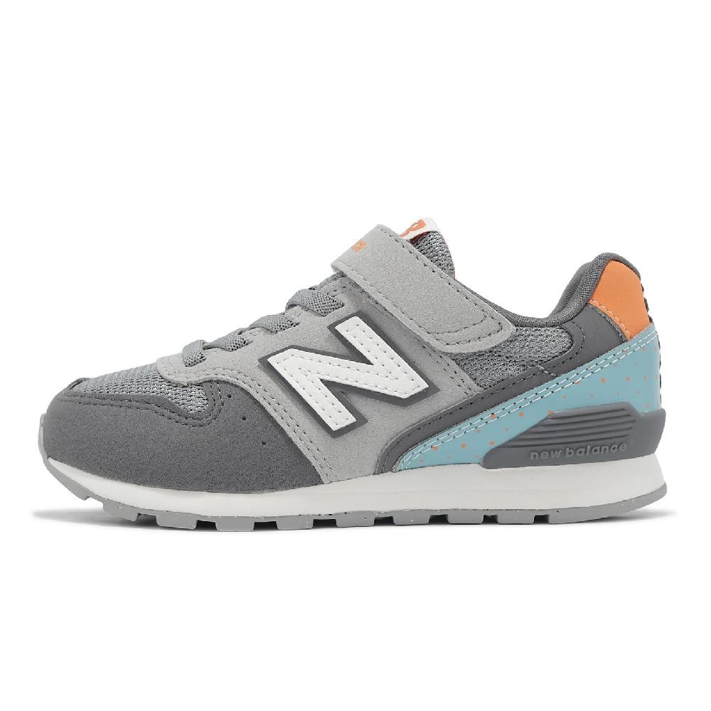 New Balance 紐巴倫 休閒鞋 996 大童 中童鞋 寬楦 城堡灰 銅色 小朋友 魔鬼氈 拼接 NB YV996PB3-W