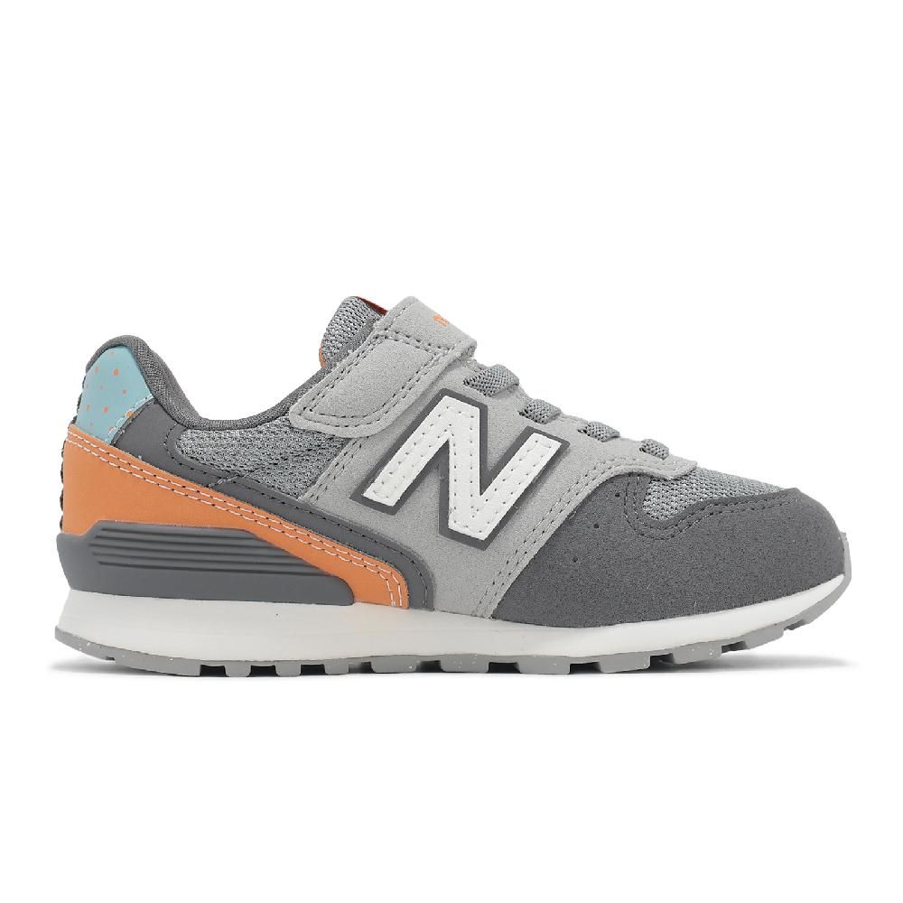 New Balance 紐巴倫 休閒鞋 996 大童 中童鞋 寬楦 城堡灰 銅色 小朋友 魔鬼氈 拼接 NB YV996PB3-W