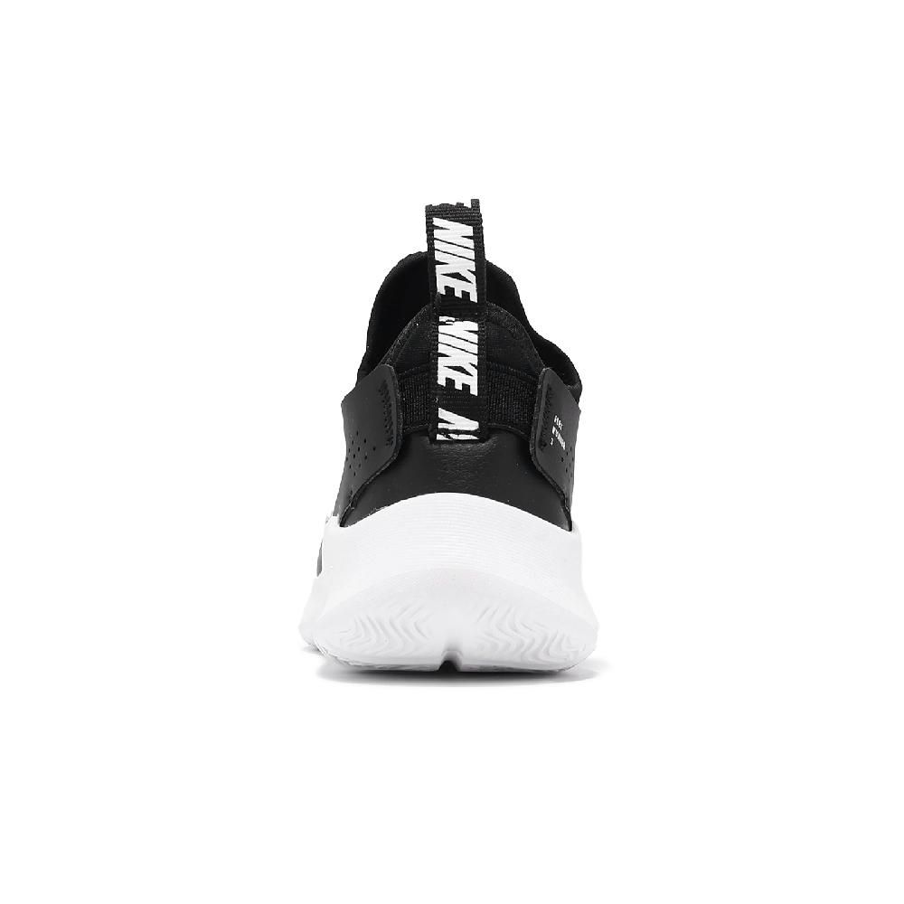 NIKE 耐吉 童鞋 Flex Runner 3 PS 中童 黑 白 無鞋帶 小朋友 運動鞋 FN1449-005