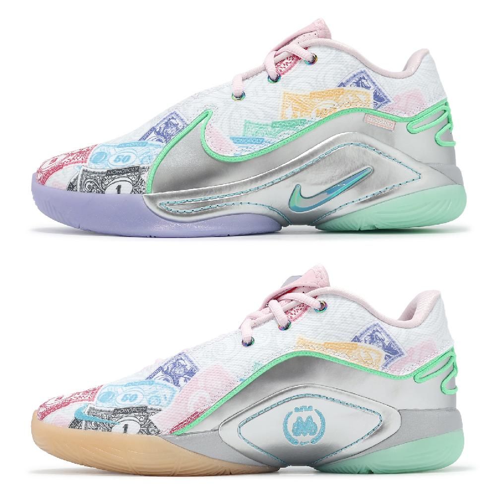 NIKE 耐吉 x Monopoly 籃球鞋 LeBron 22 XXII GS 大童 女鞋 地產大亨 大富翁 HV6873-100