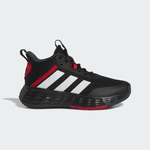 Adidas Ownthegame 2.0 K [IF2693] 中大童 籃球鞋 運動 訓練 緩震 包覆 支撐 透氣 黑