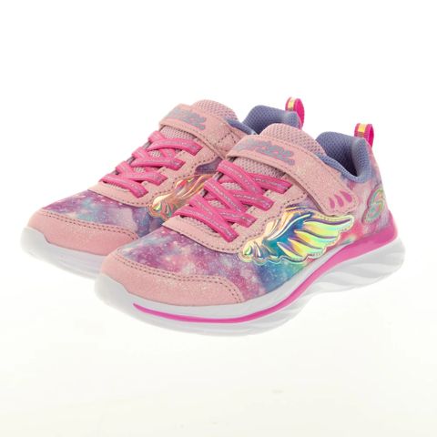 【SKECHERS】QUICK KICKS 休閒鞋 中大童 童鞋 粉色 渲染彩虹-302208LPKLV