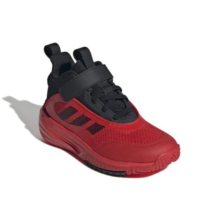 adidas 愛迪達 Adidas Ownthegame 3.0 K IF4594 中大童 籃球鞋 運動 魔鬼氈 耐磨 緩震 紅黑