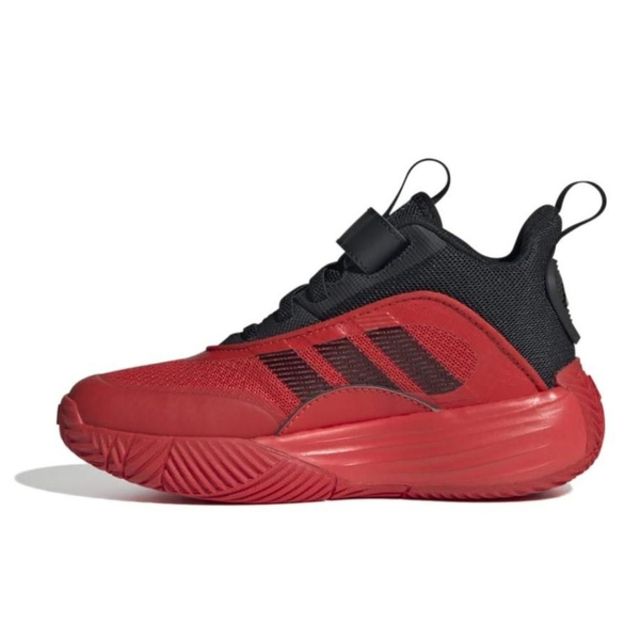 adidas 愛迪達 Adidas Ownthegame 3.0 K IF4594 中大童 籃球鞋 運動 魔鬼氈 耐磨 緩震 紅黑