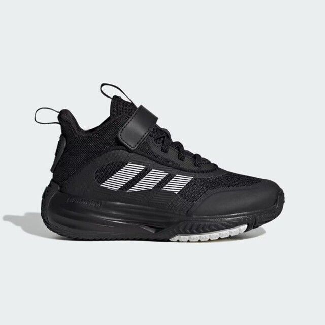 adidas 愛迪達 Adidas Ownthegame 3.0 K IF4593 中大童 籃球鞋 運動 魔鬼氈 耐磨 緩震 黑白