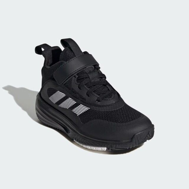 adidas 愛迪達 Adidas Ownthegame 3.0 K IF4593 中大童 籃球鞋 運動 魔鬼氈 耐磨 緩震 黑白