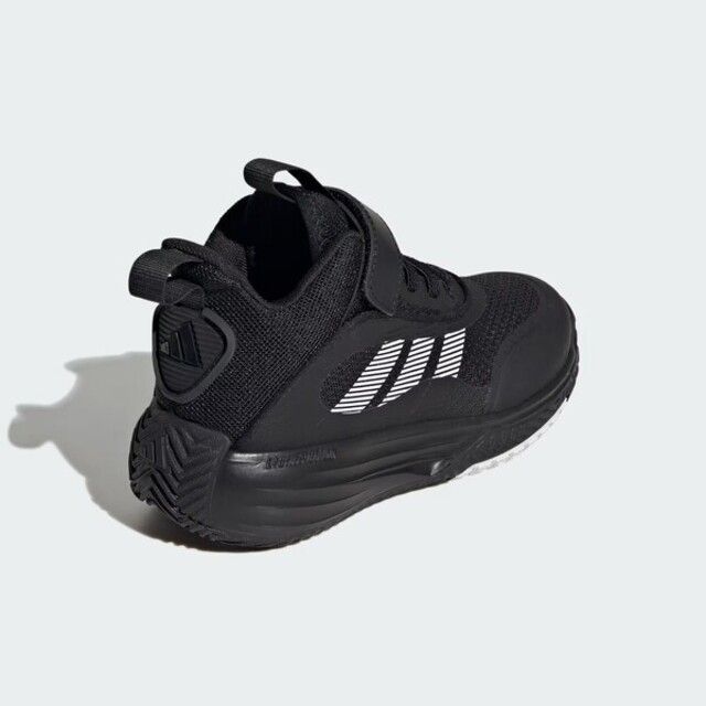 adidas 愛迪達 Adidas Ownthegame 3.0 K IF4593 中大童 籃球鞋 運動 魔鬼氈 耐磨 緩震 黑白