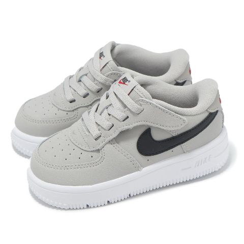NIKE 耐吉 童鞋 Force 1 Low EasyOn LV8 1 TD 小童 灰 黑 學步鞋 寶寶鞋 魔鬼氈 FZ1011-001