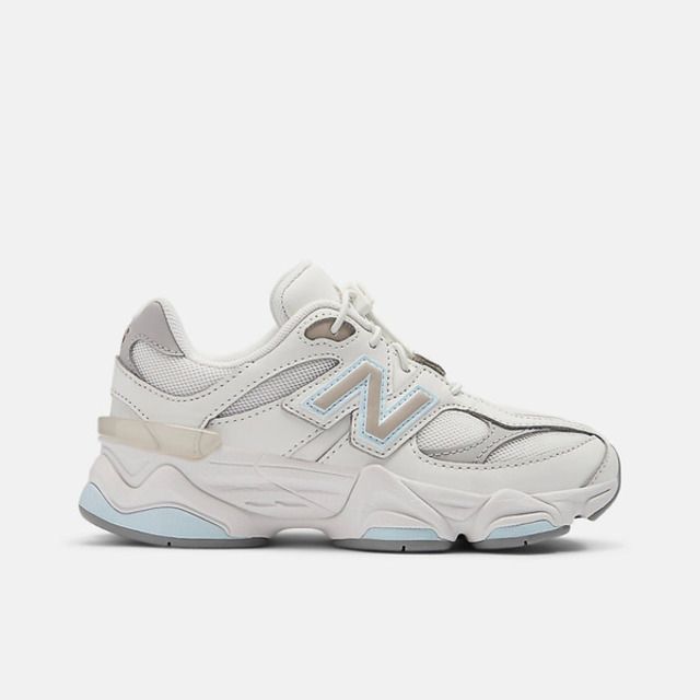 New Balance 紐巴倫 New Balance 9060 PV9060GL 中童 運動休閒鞋 寬楦 舒適 百搭 白灰