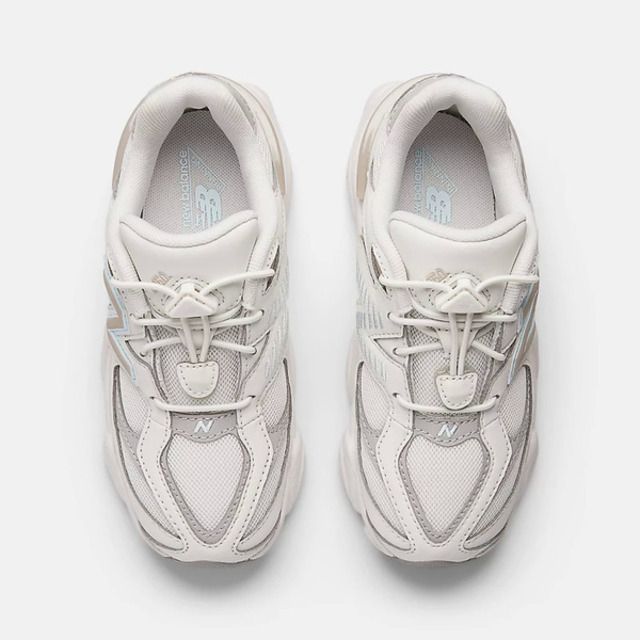 New Balance 紐巴倫 New Balance 9060 PV9060GL 中童 運動休閒鞋 寬楦 舒適 百搭 白灰