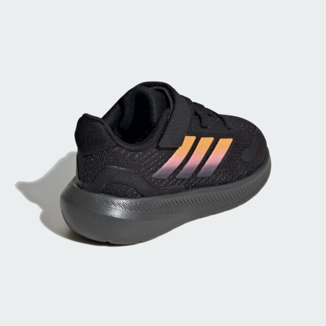 adidas 愛迪達 Adidas Runfalcon 5 EL I IE8594 小童 慢跑鞋 運動鞋 休閒 透氣 魔鬼氈 舒適 黑粉