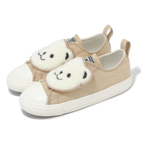 休閒鞋 Chuck Taylor All Star One Strap 小童 卡其 毛絨小熊 小朋友 A10040C