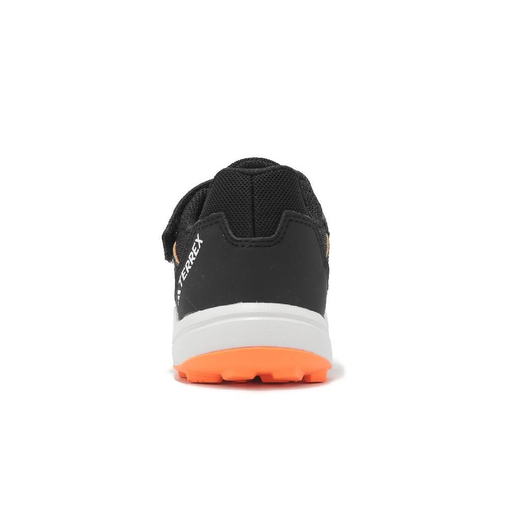 adidas 愛迪達 越野跑鞋 Terrex Agravic Flow CF K 中童 黑黃 魔鬼氈 緩衝 小朋友 IE7600