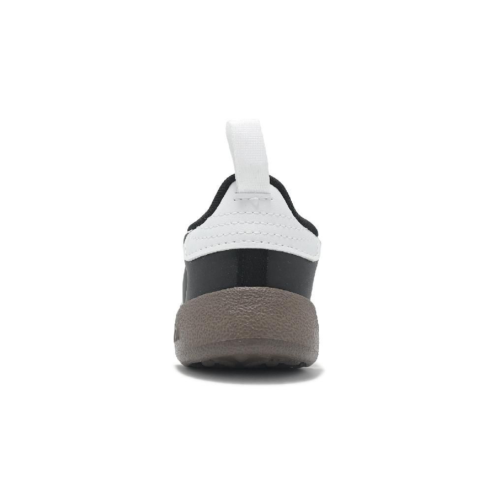 adidas 愛迪達 學步鞋 Adifom Samba 360 I 童鞋 小童 黑 白 彈性鞋帶 JH5201