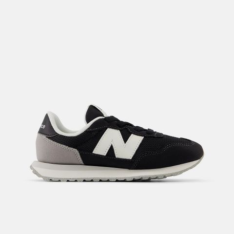 【New Balance】童鞋 休閒鞋 中大童 237 運動鞋 黑色_PH237LBK-W