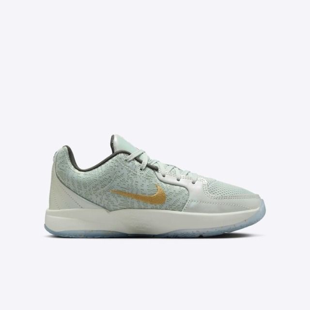 NIKE 耐吉 Nike JA 2 XMAS GS IB7251-002 大童 籃球鞋 聖誕節 實戰 緩震 淺銀 金